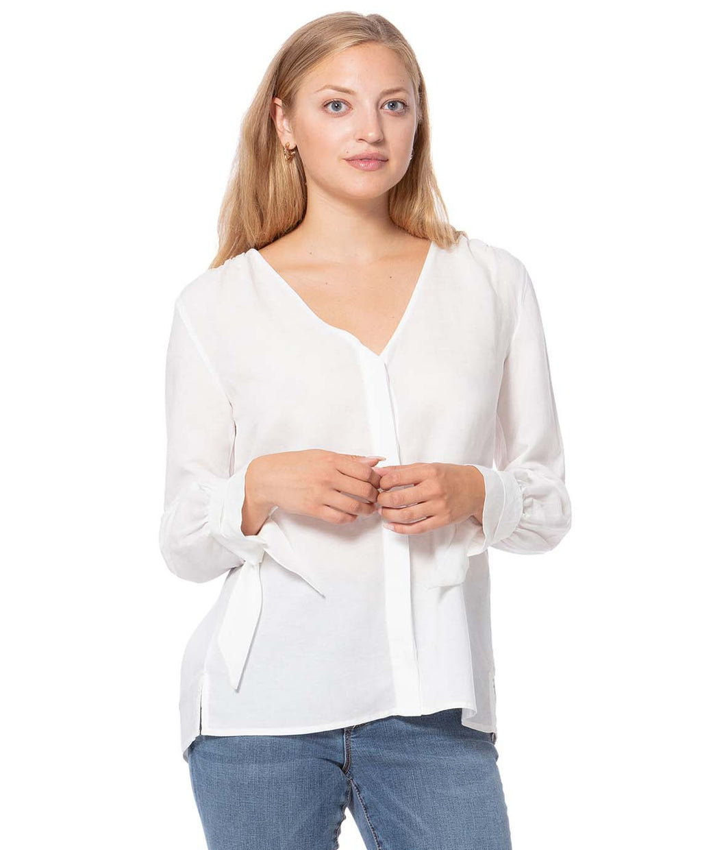 Cindy Tencel Linen Top-Poppy Street