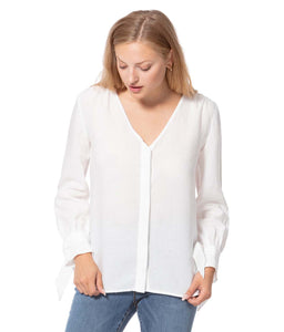 Cindy Tencel Linen Top-Poppy Street