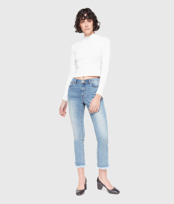 Hana High-Rise Skinny Ankle Jeans-Poppy Street