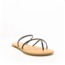 Load image into Gallery viewer, Athena Black Strappy Sandals-Poppy Street