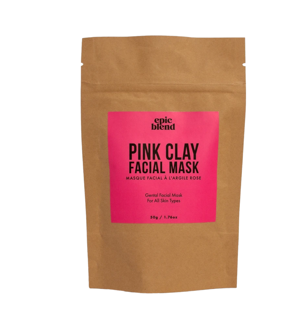 Pink Clay Facial Mask-Poppy Street