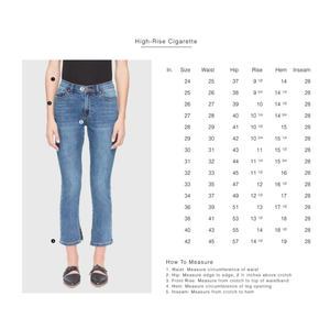 Hana High-Rise Skinny Ankle Jeans-Poppy Street
