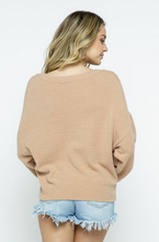 Load image into Gallery viewer, Soft Mid-Rise V-Neck Pullover-Poppy Street