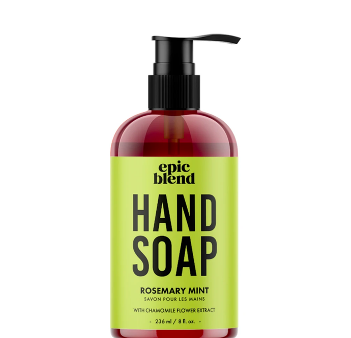 Rosemary Mint Hand Soap-Poppy Street