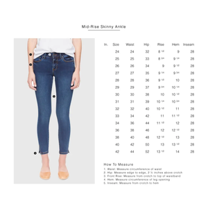 Blair Mid-Rise Skinny Jeans Cool Starry Night-Poppy Street