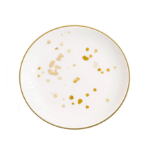 Load image into Gallery viewer, White Gold Speckled Jewelry Dish-Poppy Street