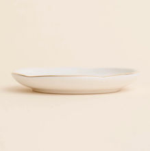 Load image into Gallery viewer, White Gold Speckled Jewelry Dish-Poppy Street