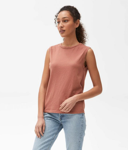 Iris Classic Muscle Tee-Poppy Street