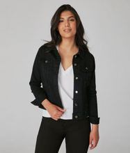 Load image into Gallery viewer, Gabriella Denim Jacket Black