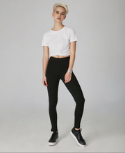 Load image into Gallery viewer, Anna Mid-Rise Pull On Skinny Ankle Pants Black - Poppy Street