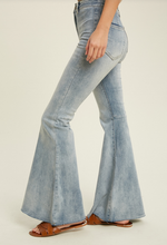 Load image into Gallery viewer, High Rise Flare Denim Jeans