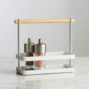 White Tosca Spice Rack-Poppy Street