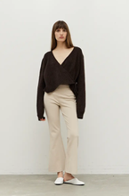 Load image into Gallery viewer, Kick Flare Knit Pants-Poppy Street