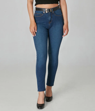 Load image into Gallery viewer, Alexa High-Rise Skinny Jeans Cool Starry Night