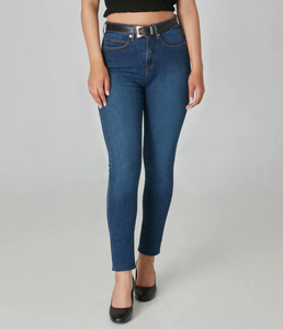 Alexa High-Rise Skinny Jeans Cool Starry Night