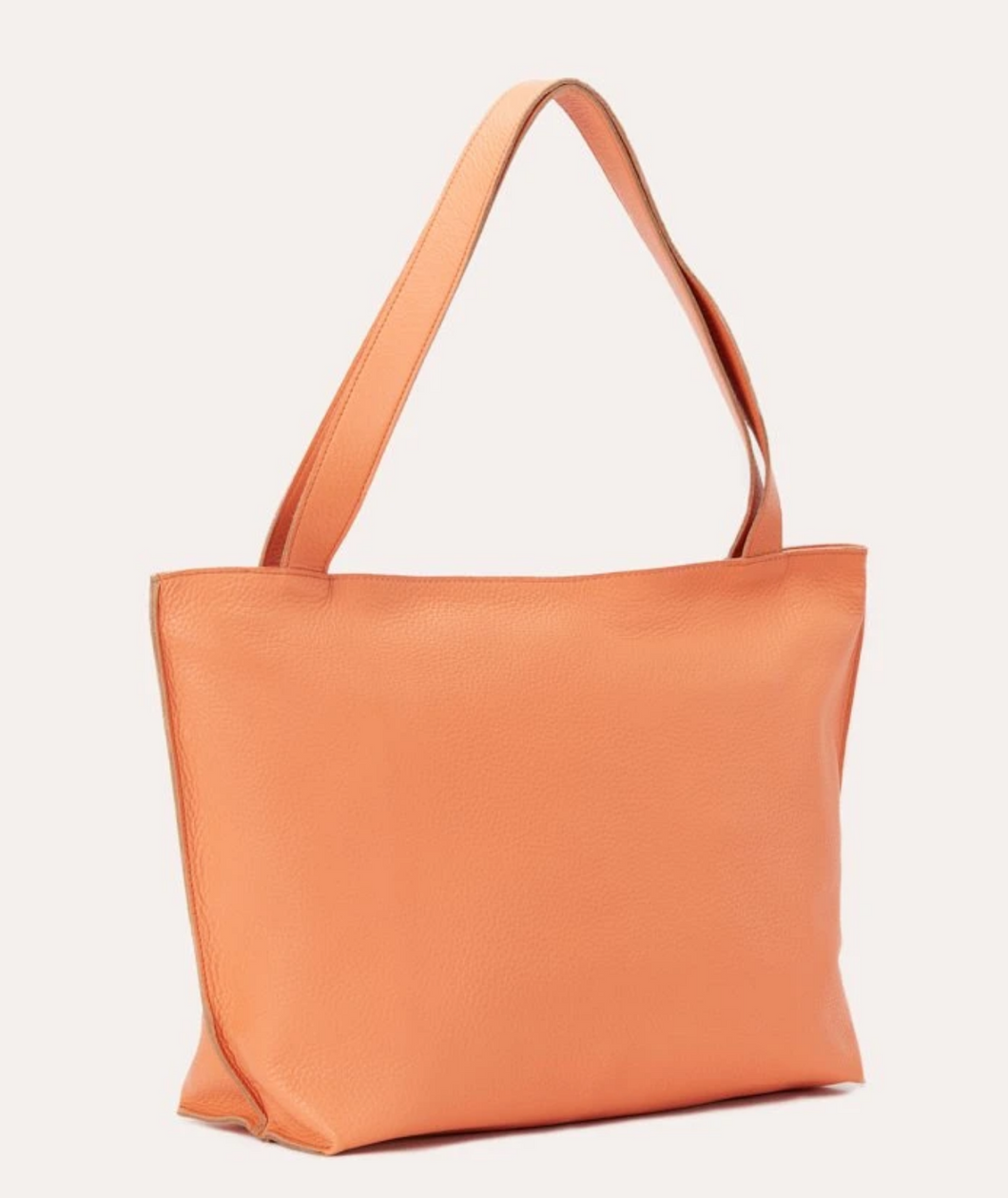 On The Go Leather Tote-Poppy Street