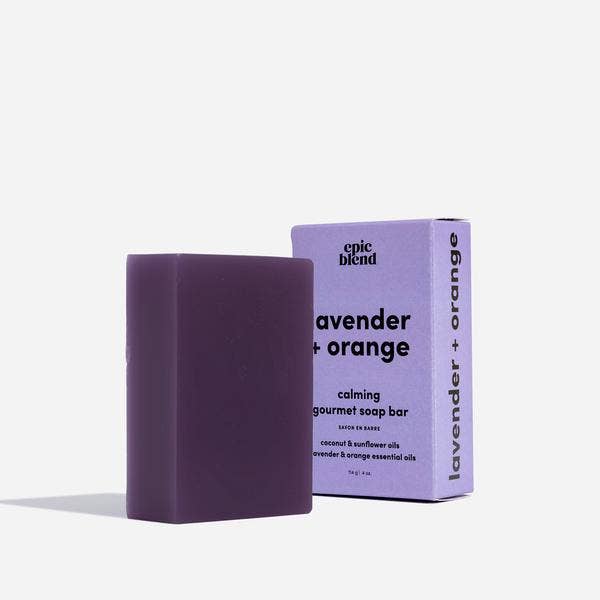Lavender & Orange Bar Soap-Poppy Street