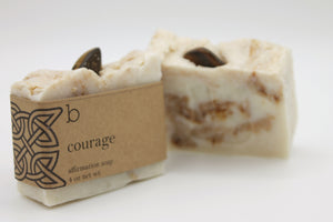 Courage Affirmation Soap-Poppy Street